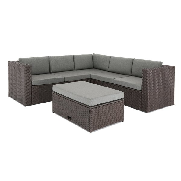 Ivy Bronx Hansley Person Outdoor Seating Group With Cushions